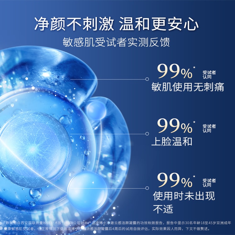 凌博士 【玻尿酸之父】PROF.LING  深层清洁控油保湿泡沫洁面乳100ml小红书好物【新老版本交替发货】 6