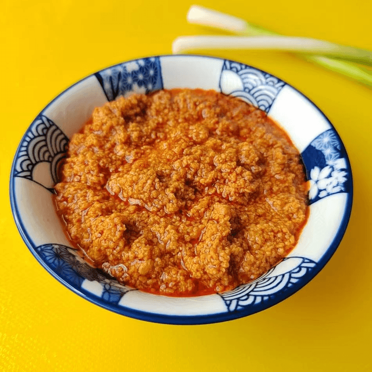 해산물 소스, 게알 소스, 신선하고 바로 먹을 수 있는, 맛있고 풍미 가득한, 밥이나 면과 함께 즐기기 좋은, 80g 4