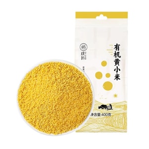 Low-calorie organic millet 400g per bag, yellow millet, new glutinous millet from Northeast