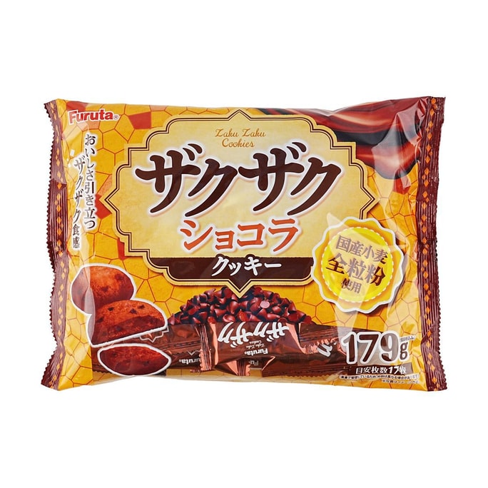 日本FURUTA古田 脆脆巧克力曲奇餅乾 179g