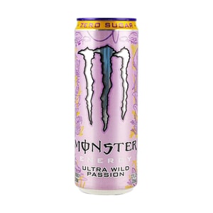 可口可樂 MONSTER魔爪 無糖能量飲料 熱帶百香果味 355ml【低卡路里】