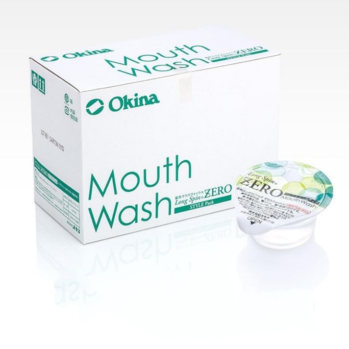 【日本直邮】 日本 okina 便携漱口水  柑橘味   12ml