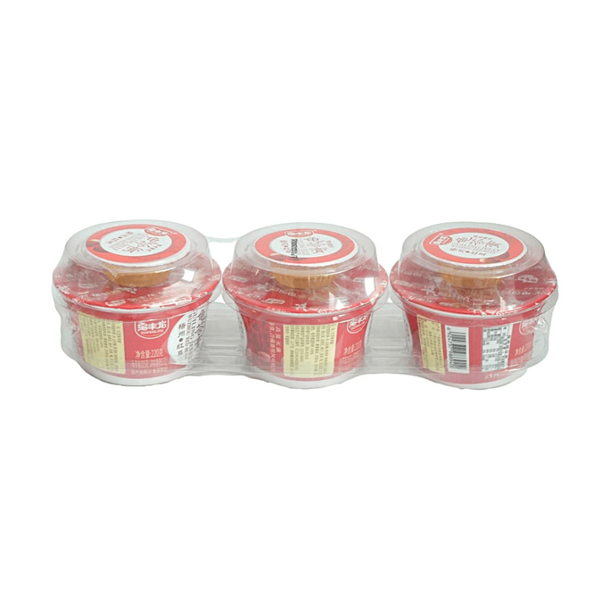 Gelée Guiling aux haricots rouges Wuzhou 23.28oz (3 tasses) Dessert aux herbes prêt à manger