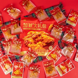 良品铺子 加鱿大礼包 即食鱿鱼海鲜零食 256g【鲜嫩Q弹】