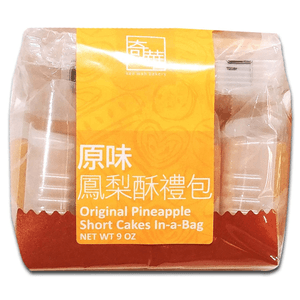 Hong Kong KEE WAH Original Pineapple Short Cakes In-a-bag (6pcs)