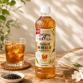 Craft Boss World Tea Premium Unsweetened Black Tea, 20.29 fl oz【 0 Sugar 0 Calories 0 Fat】