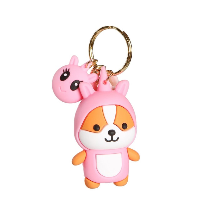 Corgi Keychain Buddy - Unicorn