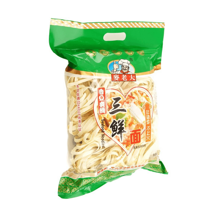 麦老大 三鲜面 400g【非油炸面条】【香Q爽滑】 3