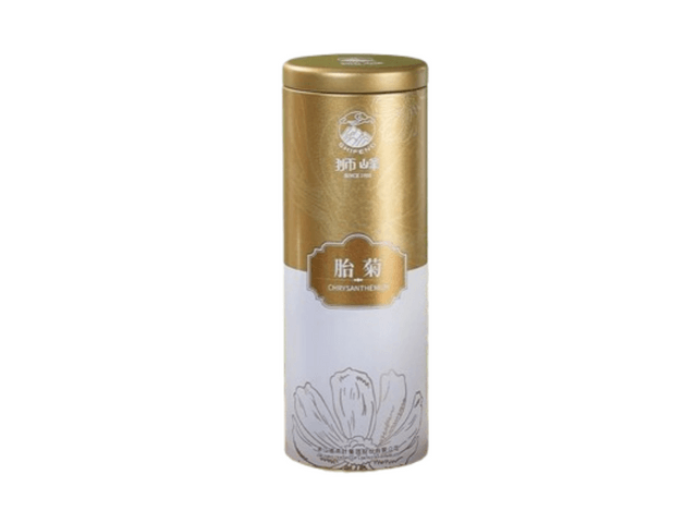 中国直邮】 狮峰茶叶桐乡胎菊杭白菊正品花茶叶干花罐装花草茶