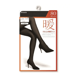 Soft Stockings L-LL Black 1 pair