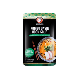 Kombu Dashi Udon Soup with Premium Kelp Broth 6 oz