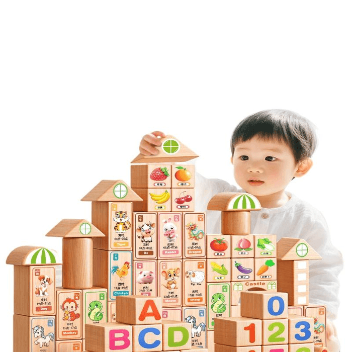 【中国直送】Beixuan プレミアム 子供用 脳発達 積み木 100個 0～7歳