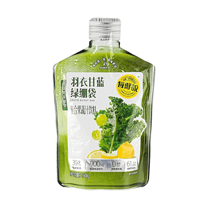 Kale Green Mixed Fruit and Vegetable Juice Drink 5.29 oz 【Low Calories 0 Fat】【With Chia Seeds】