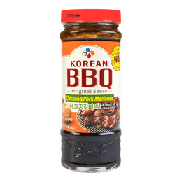CJ Korean BBQ Original Sauce Chicken & Pork Marinade Original Flavor 480g