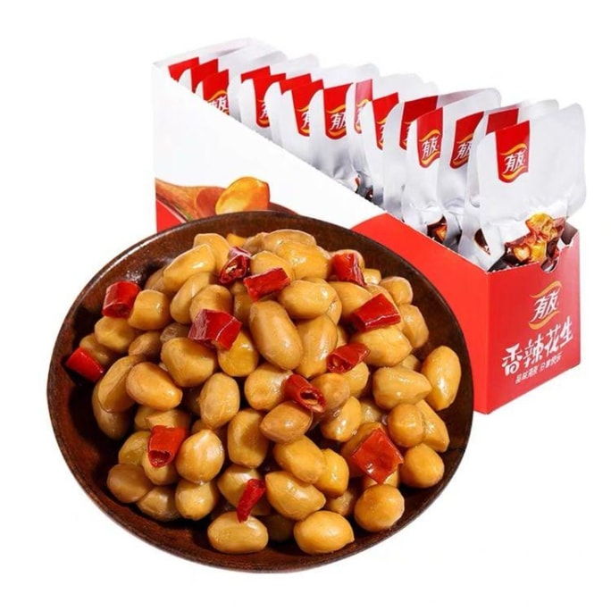 유유 땅콩 매운맛 18g*20 (박스)