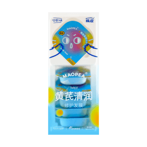 MAOPEA猫皮 黄芪清润修复发膜 玻尿酸补水 轻盈清爽 顺滑蓬松 6颗装 