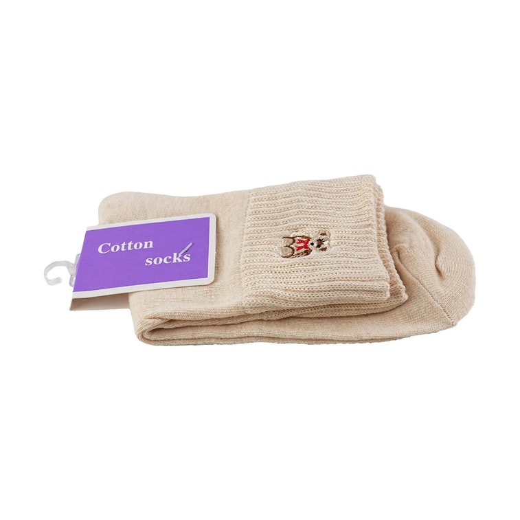 Bear Hug Socks in Off-White 4