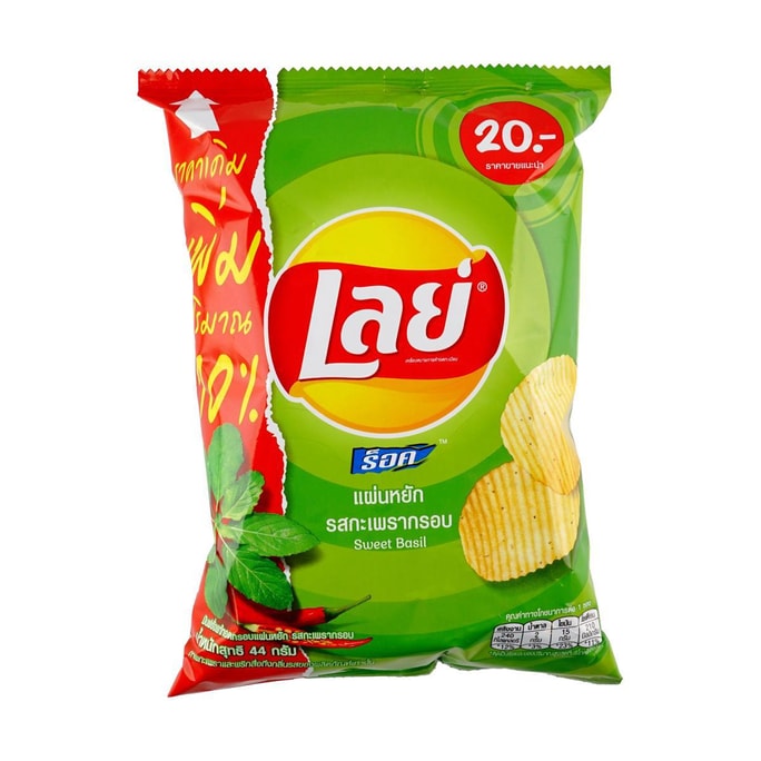 【泰国限定】 LAY'S 乐事薯片 泰式九层塔风味 42g
