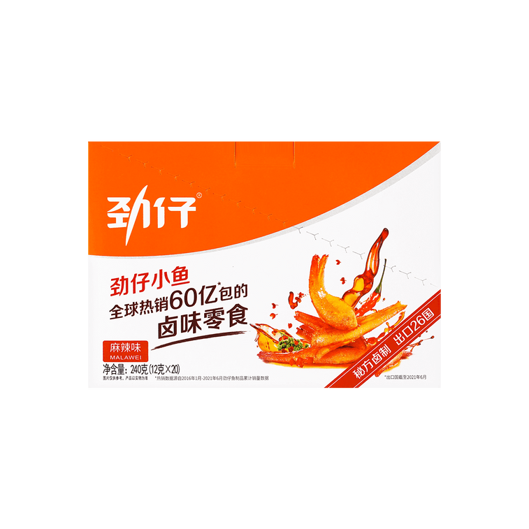 小さな魚のピリ辛240g 16