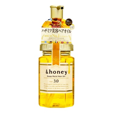日本 &HONEY 蜂蜜深层保湿 护发油 3.0 100ml