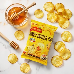Korean Honey Butter Potato Chips, 2.12oz【AESPA Favorite】