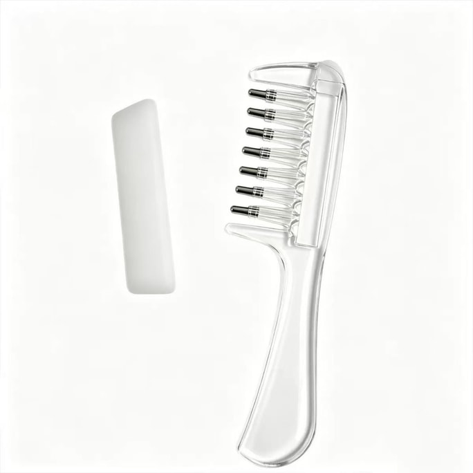 One‑piece Scalp Applicator Tool, Head Roller‑ball, Essence Infusion Comb For Scalp, Transparent Scalp‑medicine Liquid‑guiding Comb, 1‑Piece Pack