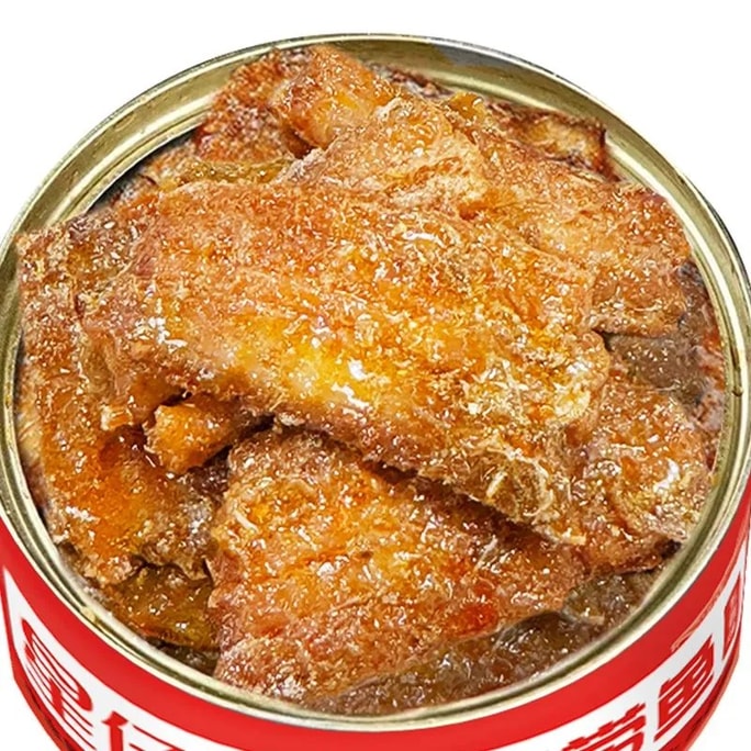 Xingzai Island Five-Spice Ribbon Fish Canned 102g Ready-to-Eat Side Dish Seafood Cooked Canned Quick Dish Snack Midsection