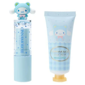 [일본 직배송] 일본산 SANRIO 시나몬독 핸드크림 + 러브 립밤 세트 1세트