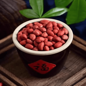 Northeast Red Skin Raw Peanuts, 5.29 oz【Chinese Red Peanuts for Wellness Soup】