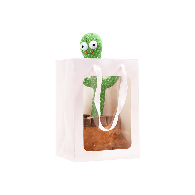 [TikTok Hot Item] Funny Singing Talking Dancing Cactus Toy Need to use 3 AA batteries, Batteries are not included