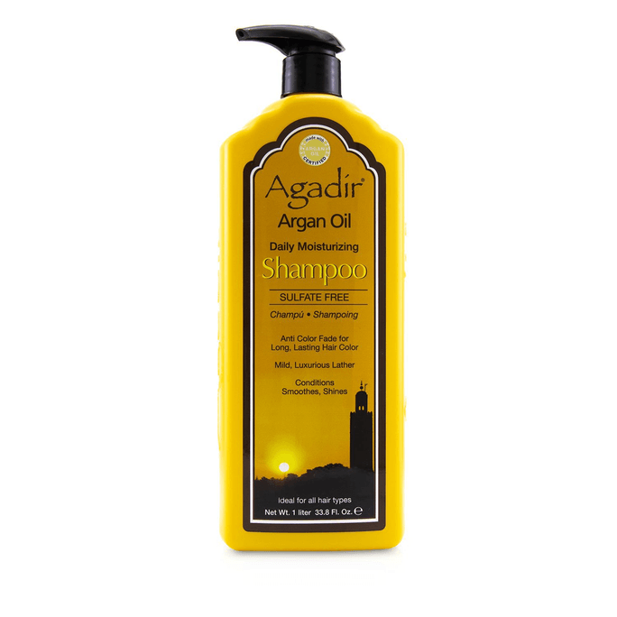 【香港直邮】Agadir Argan Oil阿加迪尔阿甘油  日常保湿洗发露 1000ml/33.8oz