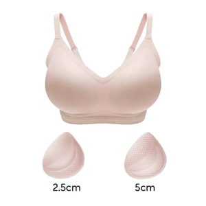 Bra Pink (2.5cm/5cm) L (75C、80A、80B)