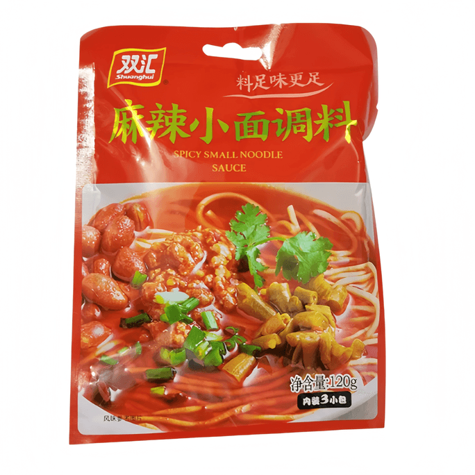 【中国直邮】 双汇 120g麻辣小面(内装3小包