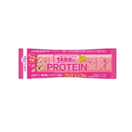 Asahi Ippon Manzoku Protein Bar (Cereal Strawberry Flavor)