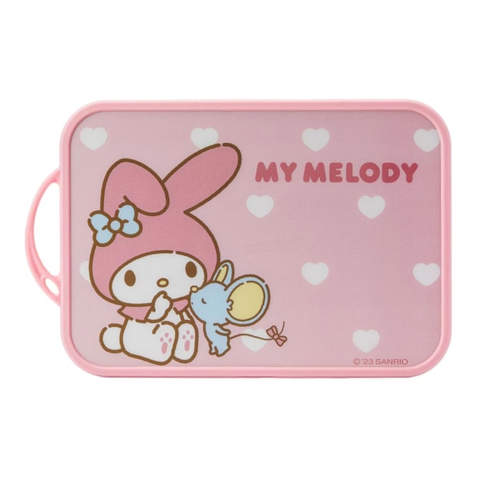 Sanrio Cutting Board/Cute Cartoon Double-sided Cutting Board Fruits Picnic Camp Out- My Melody 1Pc