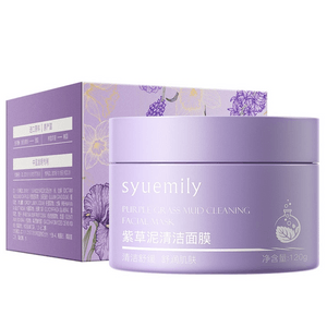 Comfrey Mud Mask Soothing Redness Reducing Oil Control Mask Sensitive Skin Cleansing Pores Removing Blackheads 120g