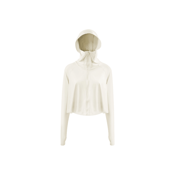 UPF50+ Cooling Sun Protection Clothing White