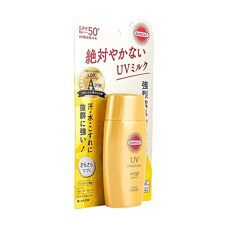 KOSE SUNCUT Perfect UV Milk SPF50+ 50ml 4