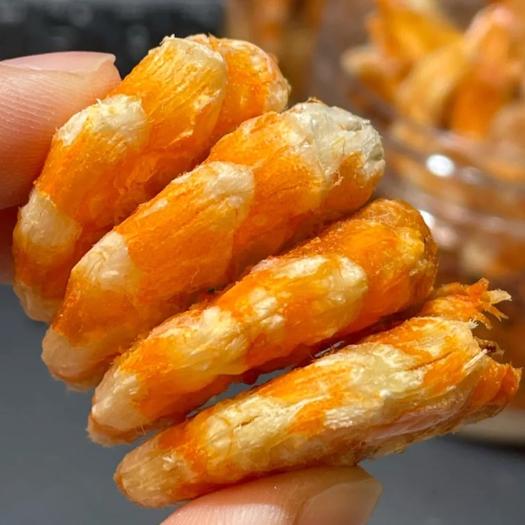 Crispy Baked Shrimp Snacks – 0 Sugar Low Fat No Artificial Flavors or Colors 35g 3