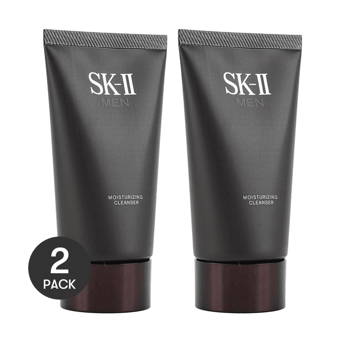 SK2 Moisturizing Cleanser For Men 120g *2【Value Pack】