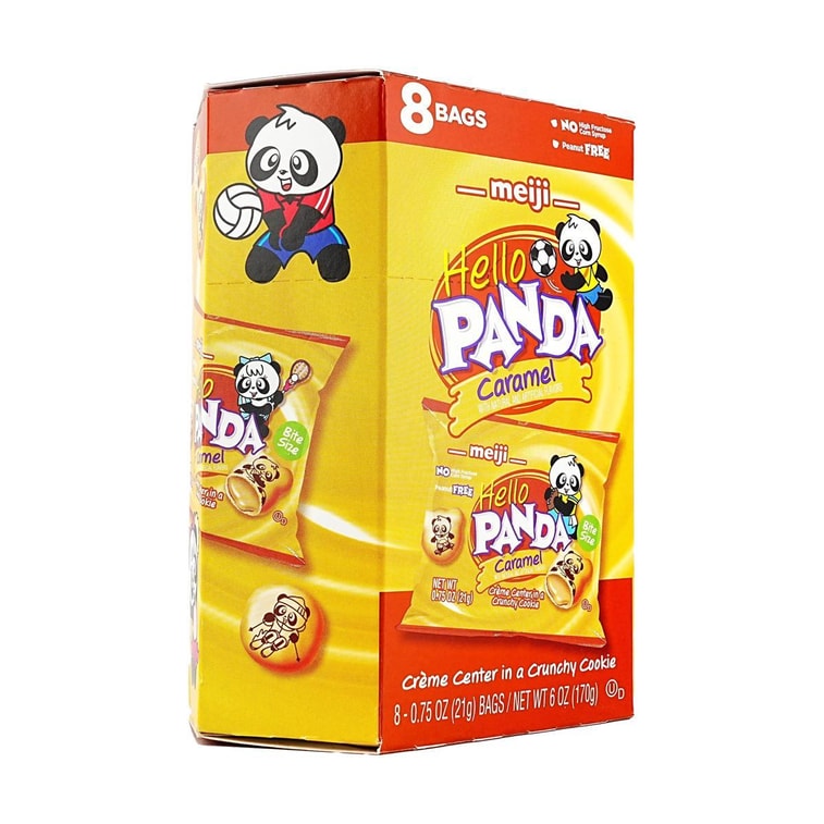Hello Panda Biscuit Caramel Flavor,9.10 oz 5