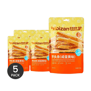 Taro Sticks, Egg Yolk Flavor,  3.53 oz *5【5 Packs】