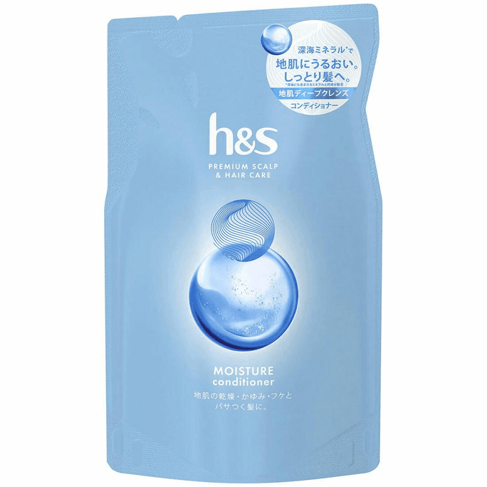 【日本直郵】 海飛絲 H&S 護髮素補充裝 315毫升 乾性髮質滋養