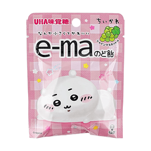 E-ma Throat Candy Muscat Grape Flavor, 0.81 oz【Chiikawa Collaboration】