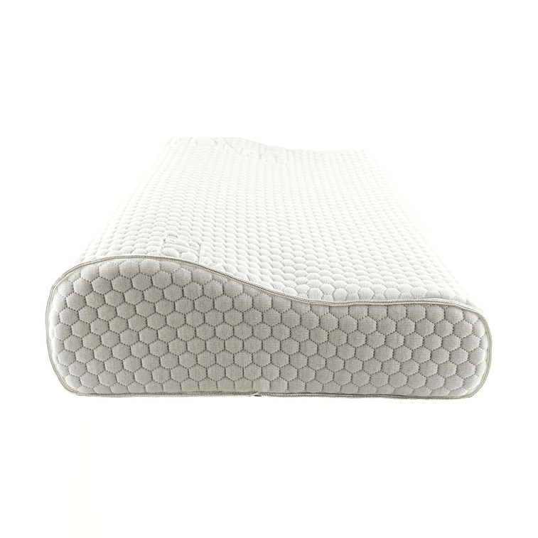 W2 Wave Contour Pillow Thai Natural Latex Cervical Support 3