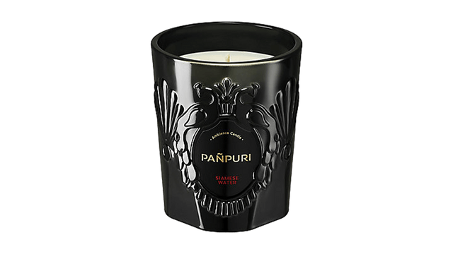 Panpuri Siamese Water Ambience Candle Luxury Home Fragrance, 8.8