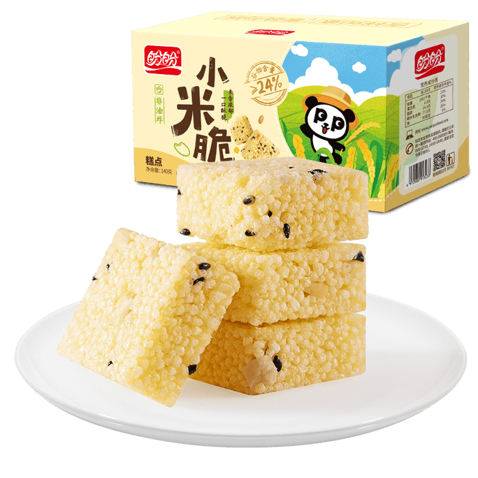 【中国直邮】 盼盼 小米脆锅巴 140g