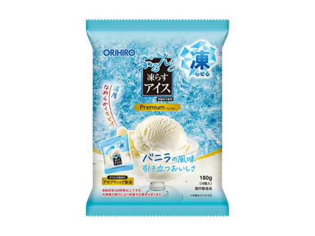 日本直送】日本 ORIHIRO 凍らせて食べる バニラミルクアイス味