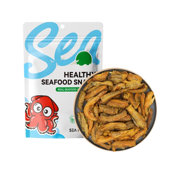 Instant tap fish crisp Crispy dried fish Soft tofu fish Dried seafood Dalian specialty Seafood snack Original taste 200g