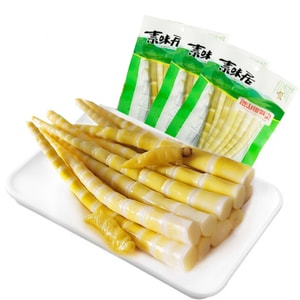 Pickled Pepper Shoot Tip Instant Dried Bamboo Shoot Snack 100g*2 Bags